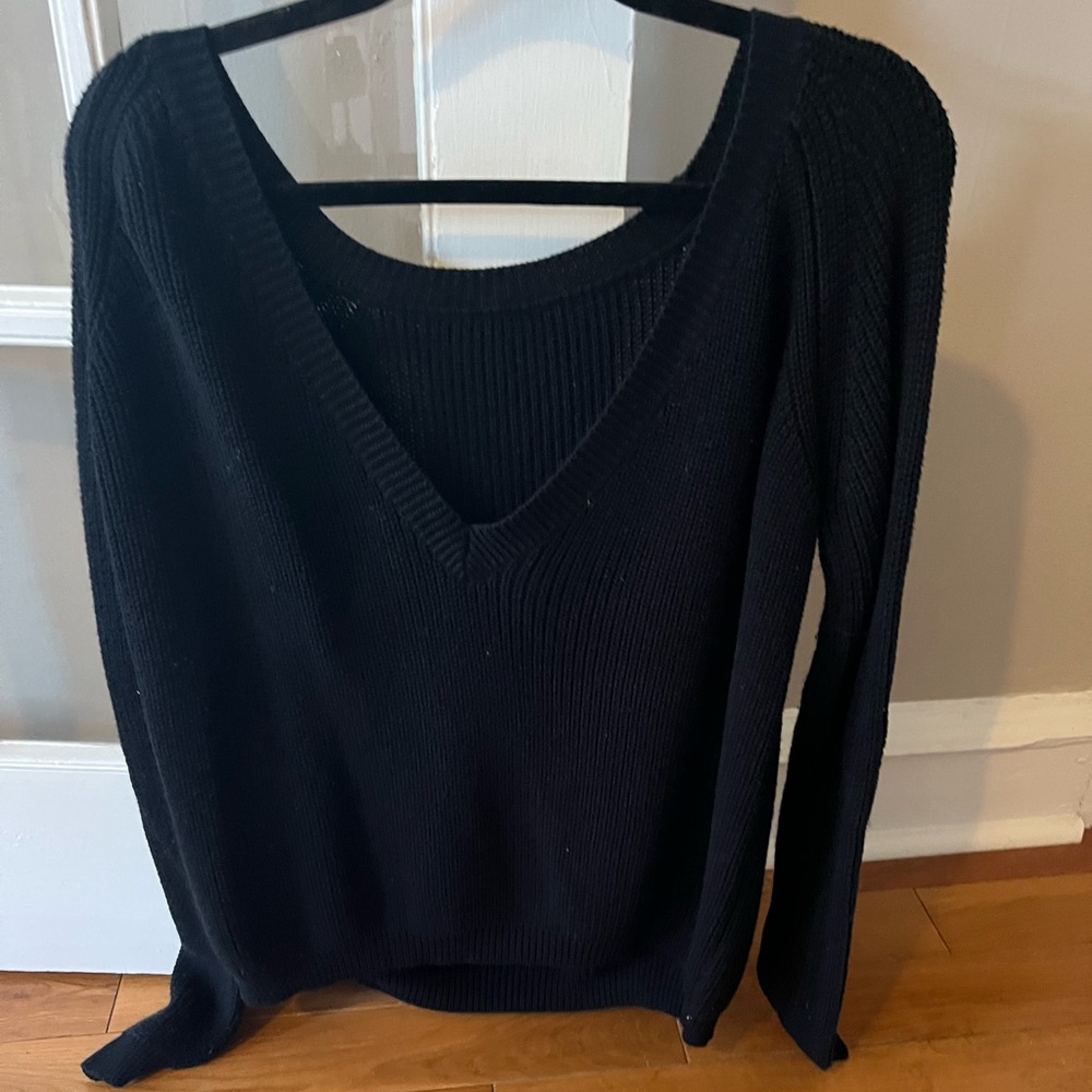 Lulu’s Open Back Sweater
